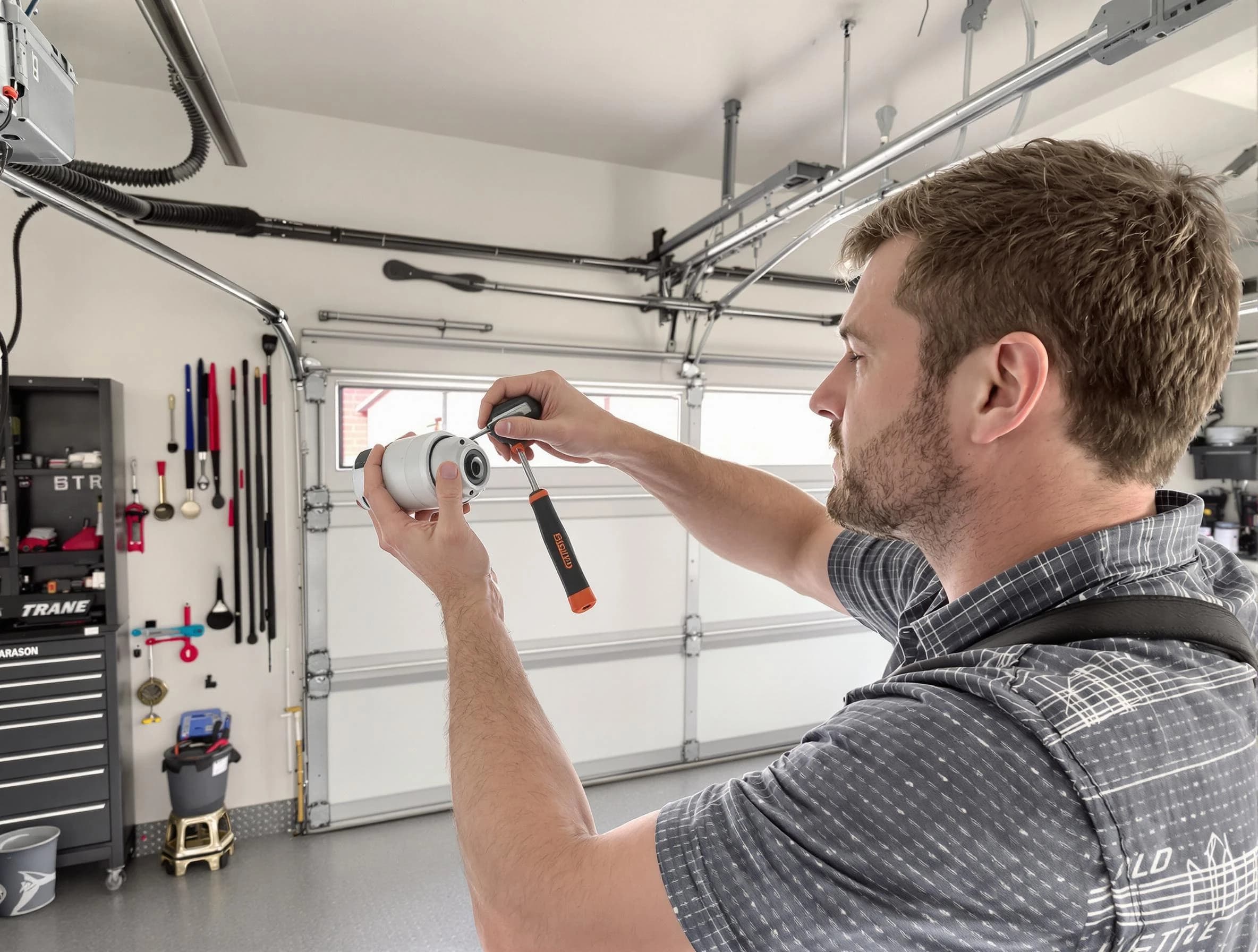 Garage door opener repair service by North Bergen Garage Door Repair in North Bergen