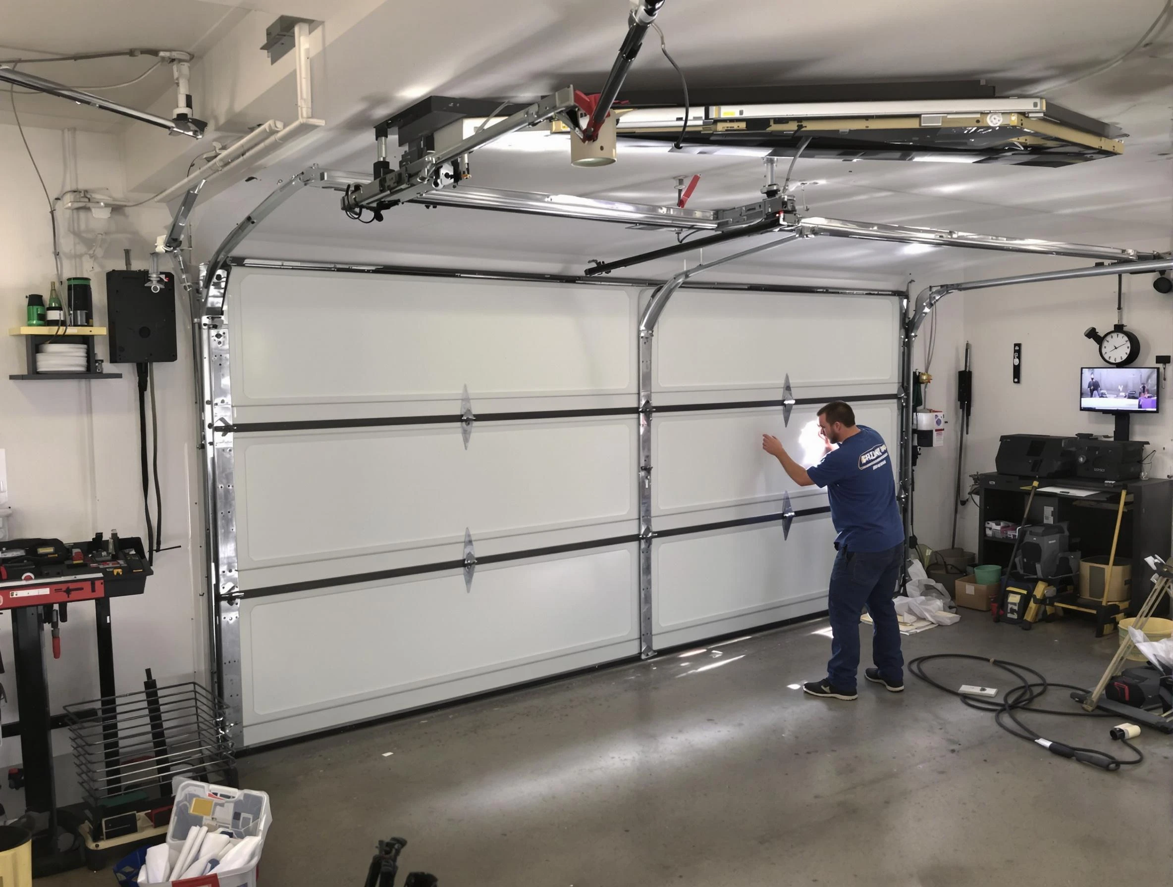 Professional garage door repair service by North Bergen Garage Door Repair in North Bergen