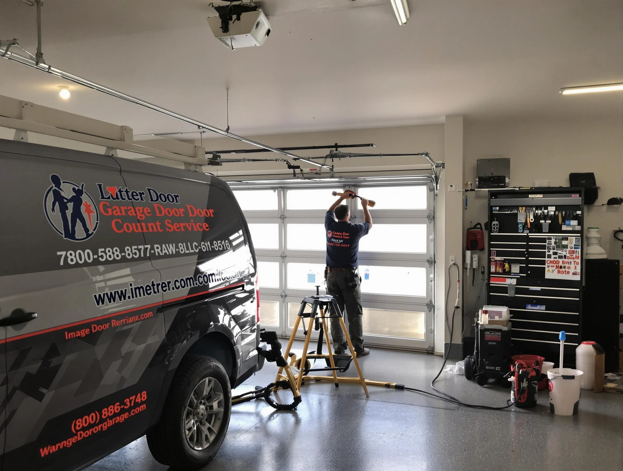North Bergen Garage Door Repair rapid response team performing same-day repair in North Bergen