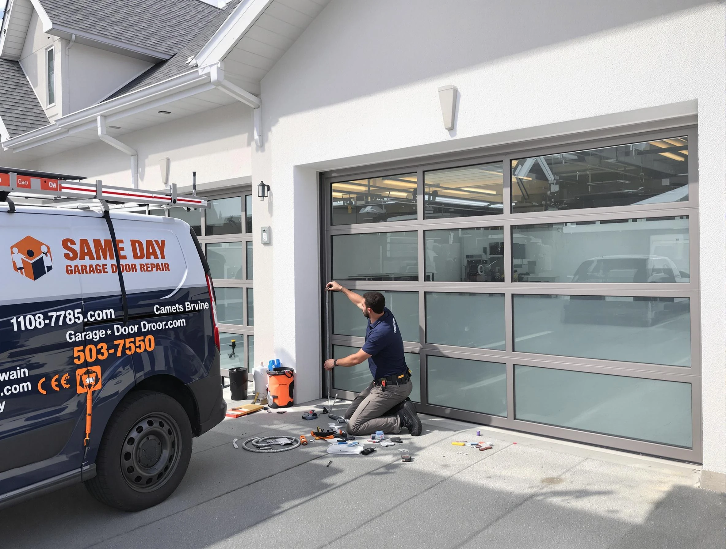 Same-day garage door repair service by North Bergen Garage Door Repair in North Bergen